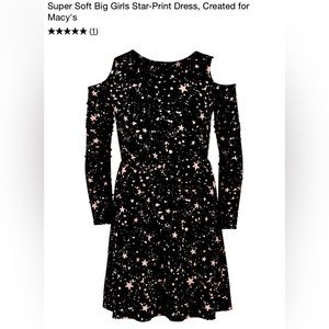 MACYS Epic Threads Twirl Dress Girls Size L Like New